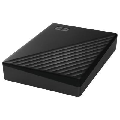 WD HDD External WD My Passport (5TB, USB 3.2) Black
