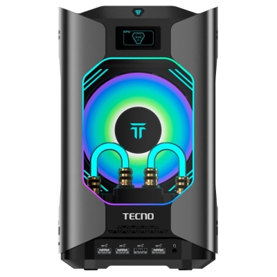 Tecno PC MEGAMINI GAMING G1 Intel i7-13620H DDR5 16Gb SSD 1Tb RTX4060 8Gb Water Cooling WiFi 6 BT 5.2 RJ45 2.5G 2xUSB 3.2 2xUSB 