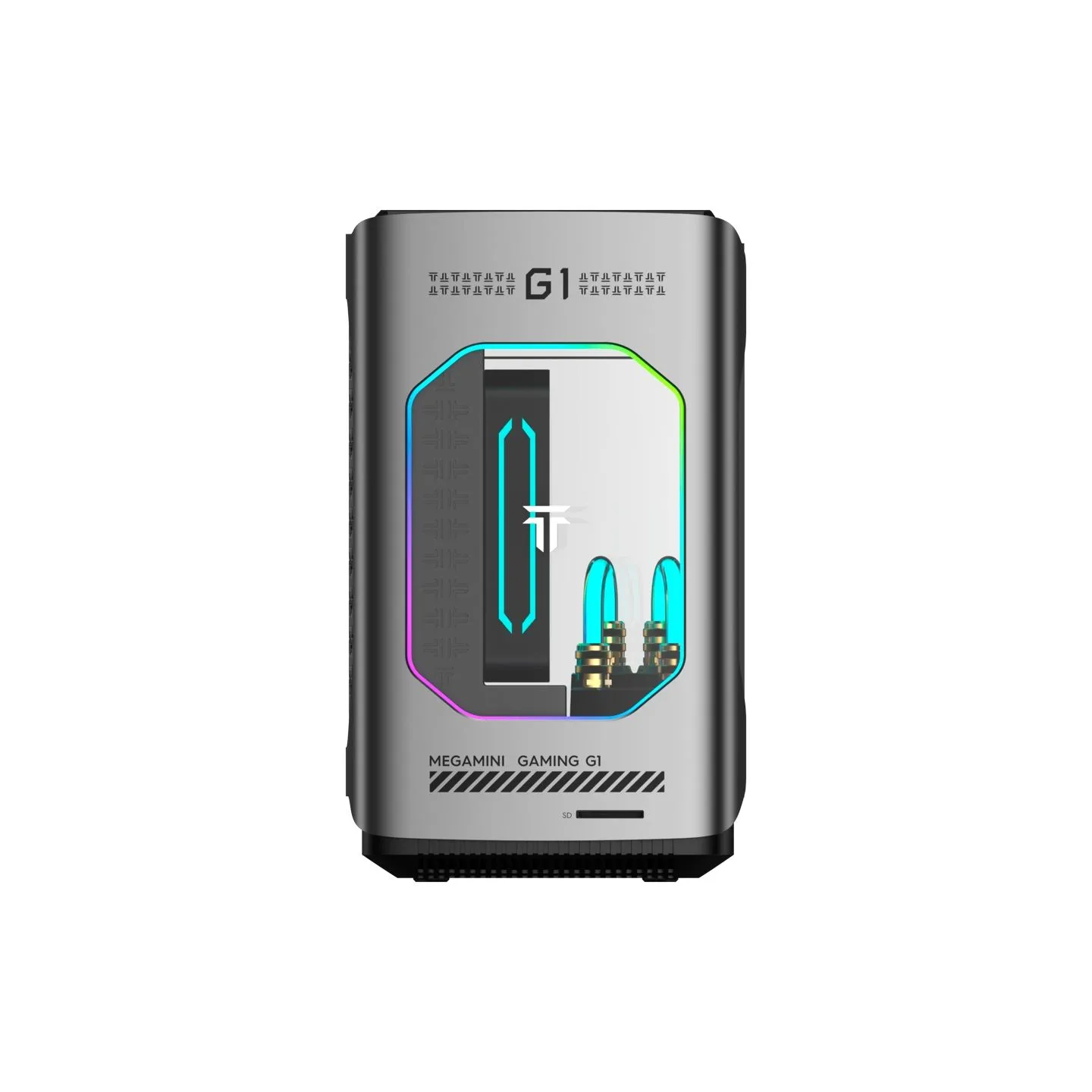 Tecno PC MEGAMINI GAMING G1 Intel i7-13620H DDR5 16Gb SSD 1Tb RTX4060 8Gb Water Cooling WiFi 6 BT 5.2 RJ45 2.5G 2xUSB 3.2 2xUSB 