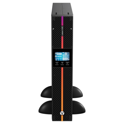 Vertiv Liebert GXE UPS 1kVA 1ph UPS 230V Rack/Tower W/Batteries, C14 input/C13 x 8 output, 2-year warranty with railkit