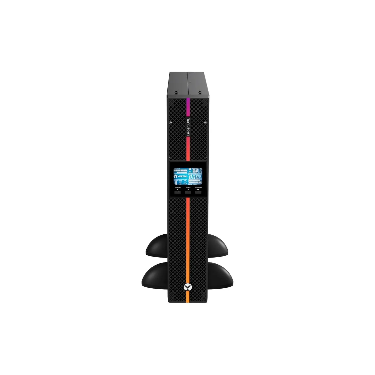 Vertiv Liebert GXE UPS 1kVA 1ph UPS 230V Rack/Tower W/Batteries, C14 input/C13 x 8 output, 2-year warranty with railkit