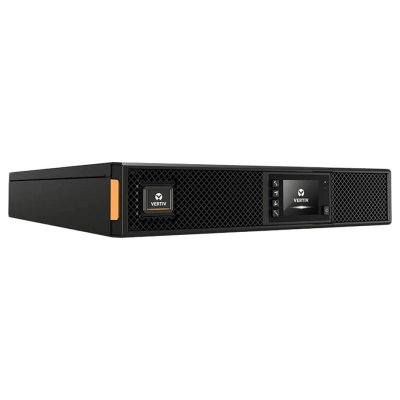 Vertiv Liebert GXT5 1ph UPS, 1.5kVA, input plug IEC C14 inlet, 2U, output – 230V, output socket groups (8)C13, rackmount kit, 3-