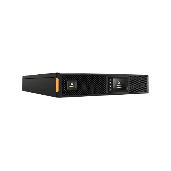 Vertiv Liebert GXT5 1ph UPS, 1.5kVA, input plug IEC C14 inlet, 2U, output – 230V, output socket groups (8)C13, rackmount kit, 3-