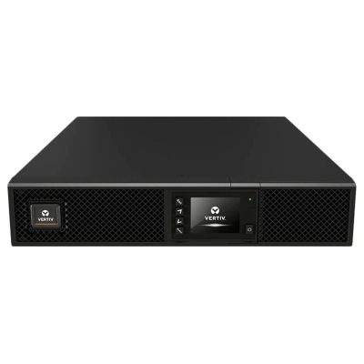 Vertiv Liebert GXT5 1ph UPS, 1.5kVA, input plug IEC C14 inlet, 2U, output – 230V, output socket groups (8)C13, rackmount kit, 3-