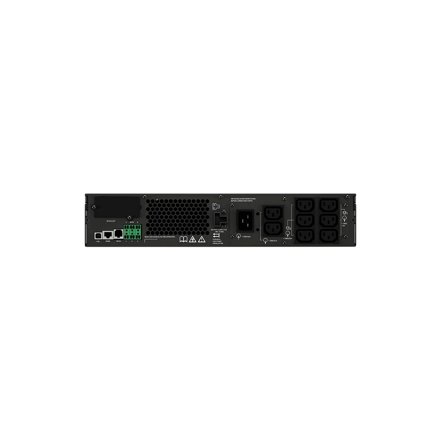 Vertiv Liebert GXT5 1ph UPS, 1.5kVA, input plug IEC C14 inlet, 2U, output – 230V, output socket groups (8)C13, rackmount kit, 3-
