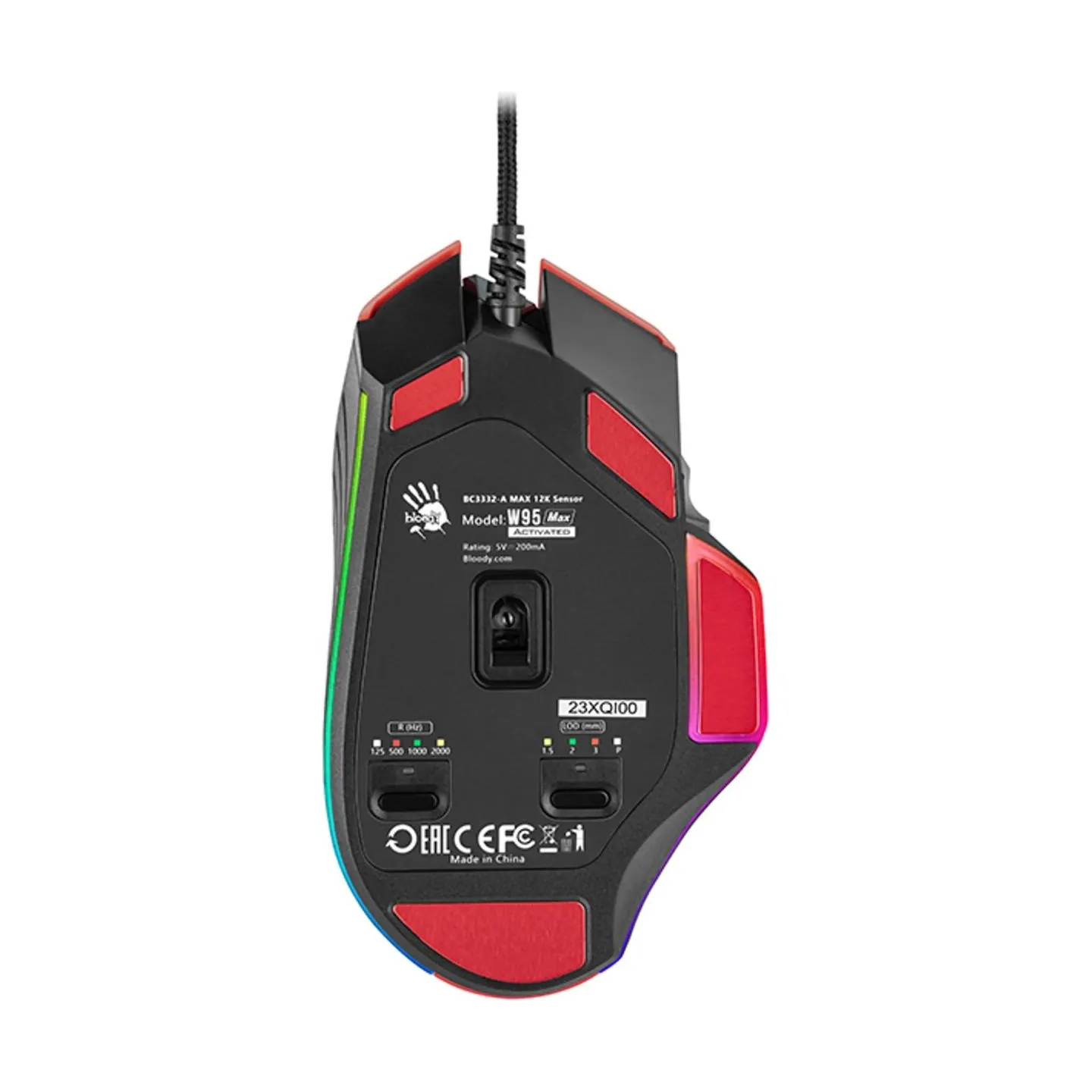 A4Tech 47257 Bloody W95MAX USB Sports Red