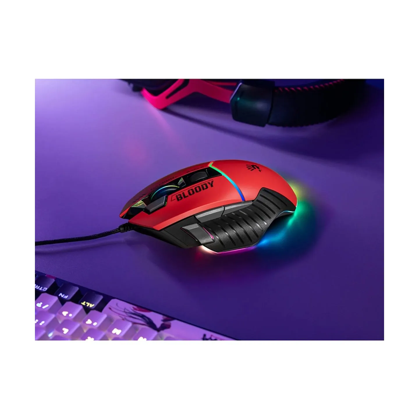 A4Tech 47257 Bloody W95MAX USB Sports Red