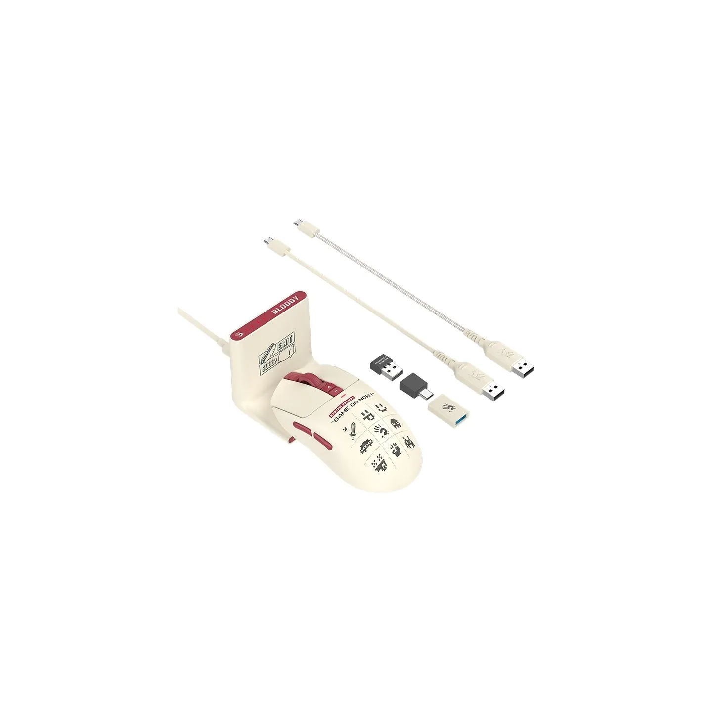 A4Tech 47743 Bloody R72 Ultra Duo Pixels Red