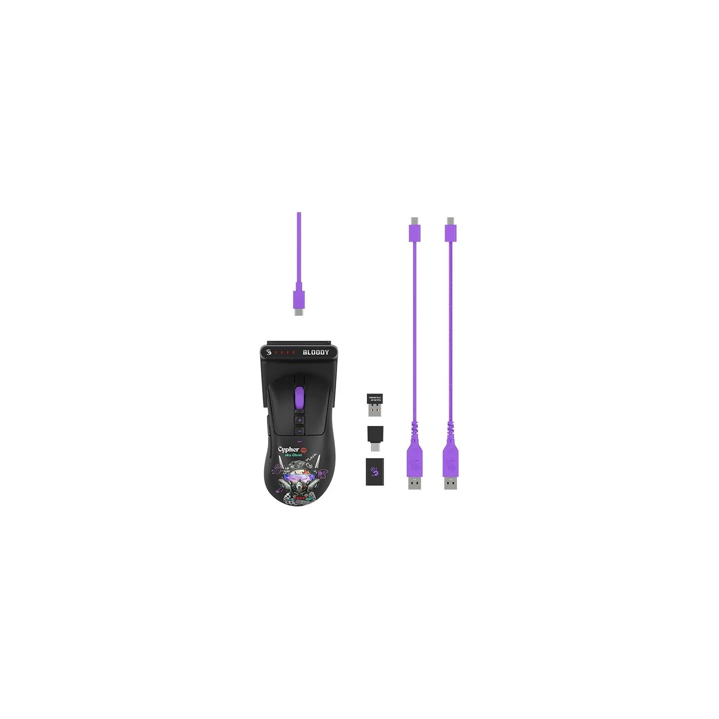 A4Tech 47744 Bloody R73 Ultra Duo Cypher Ghost