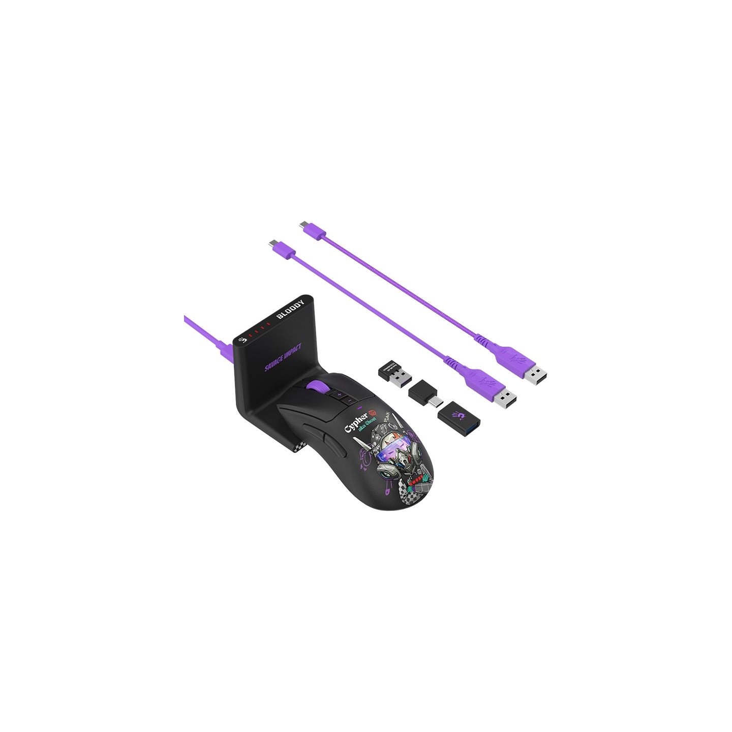 A4Tech Mouse BLOODY R73 ULTRA DUO WRLS
