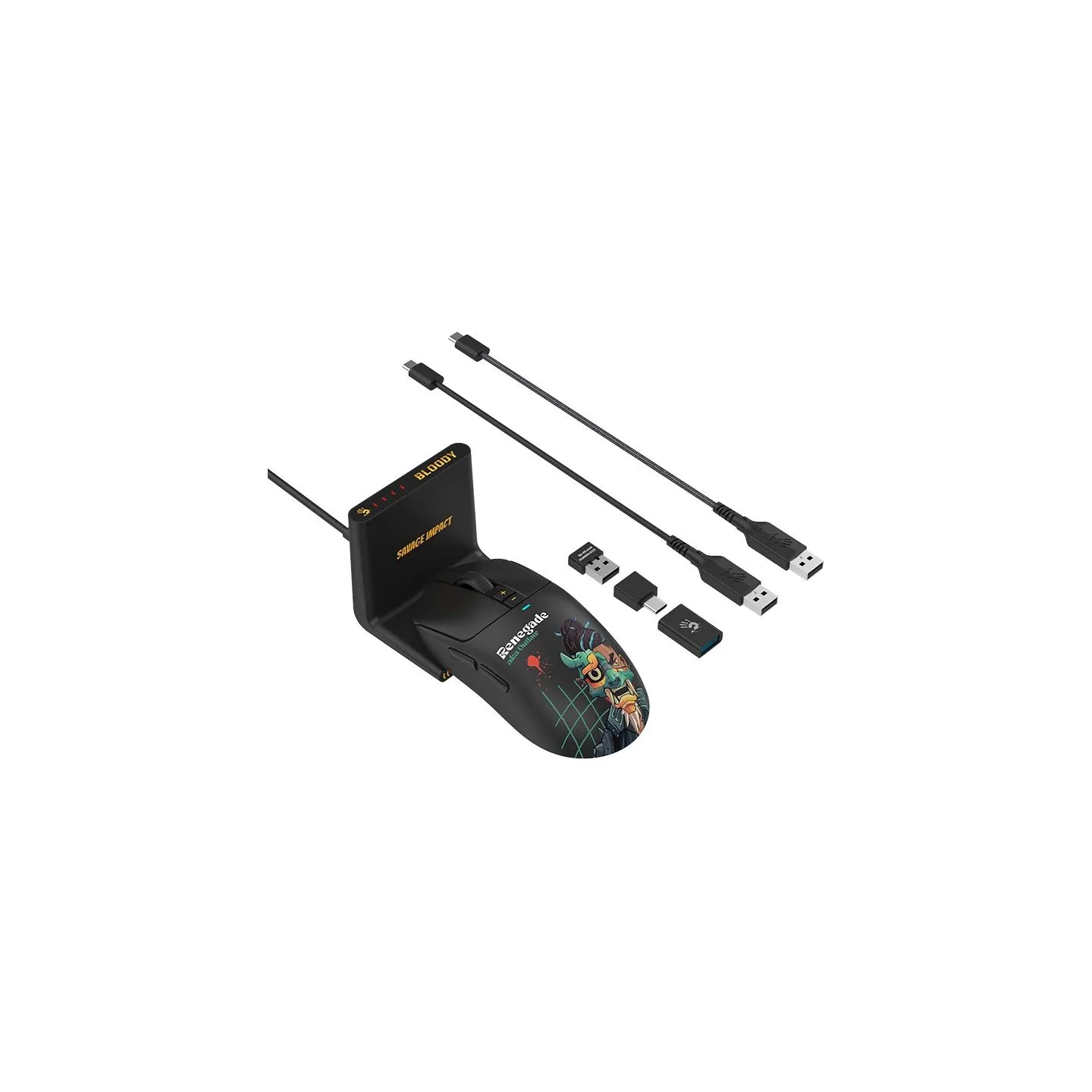 A4Tech 47746 Bloody R72 Ultra Duo Renegade Midnight