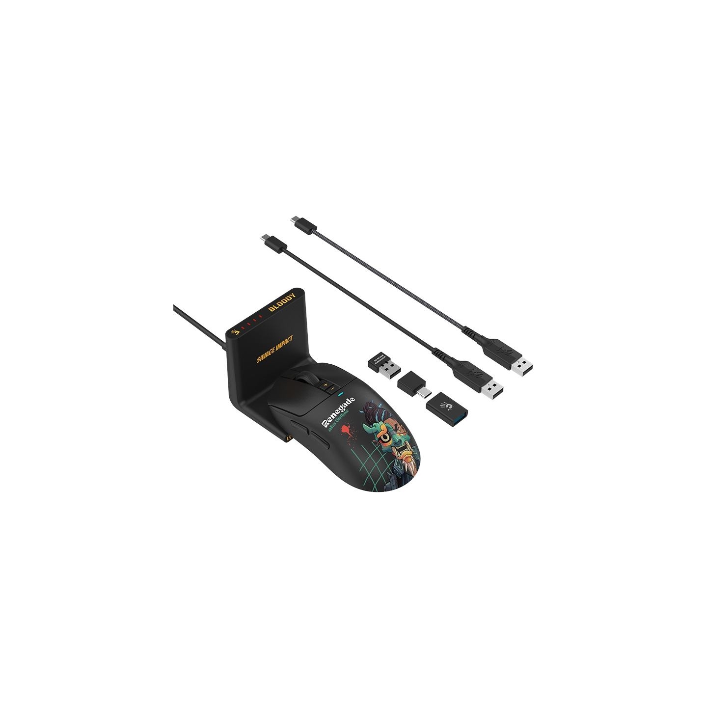 A4Tech Mouse BLOODY R72 ULTRA DUO WRLS