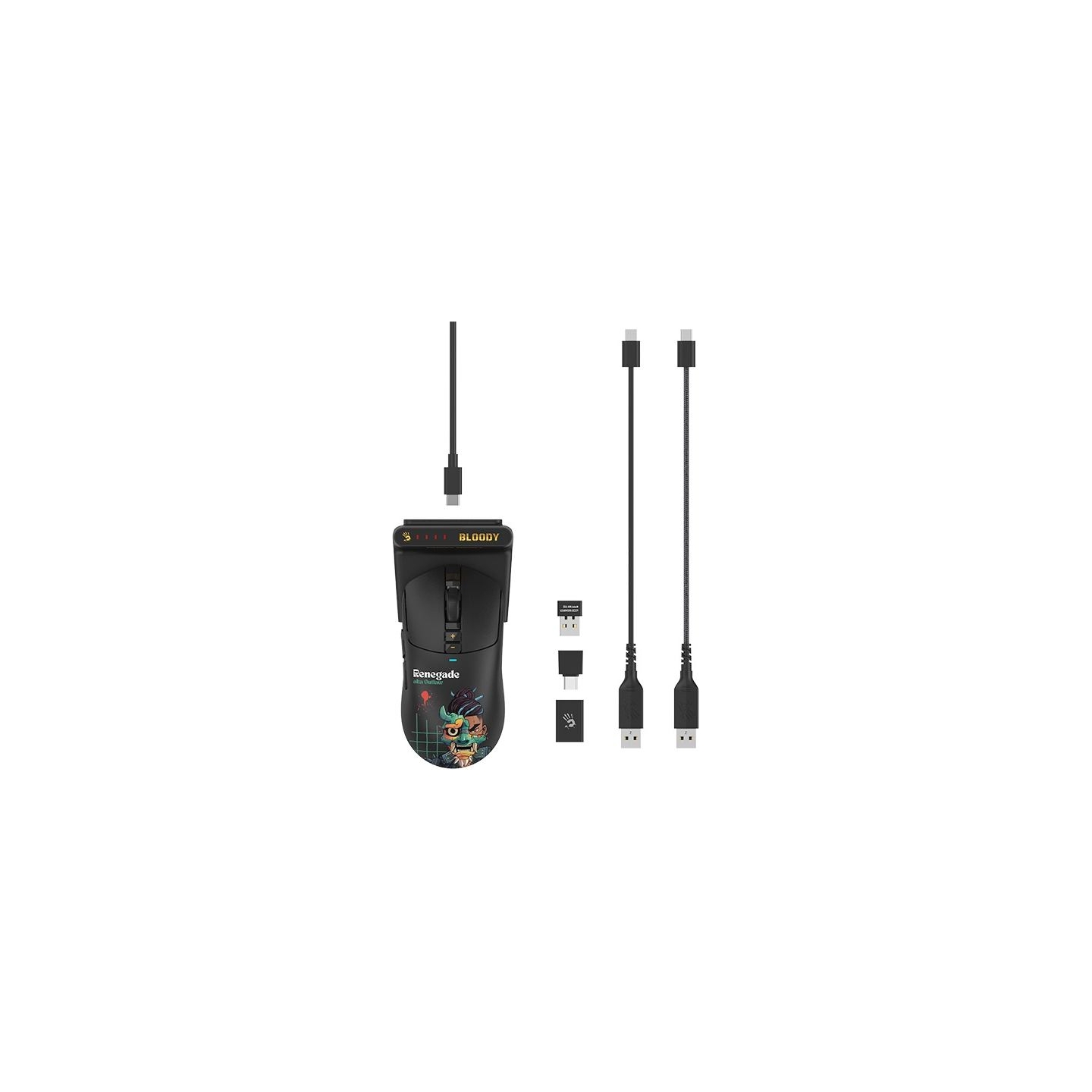 A4Tech Mouse BLOODY R72 ULTRA DUO WRLS