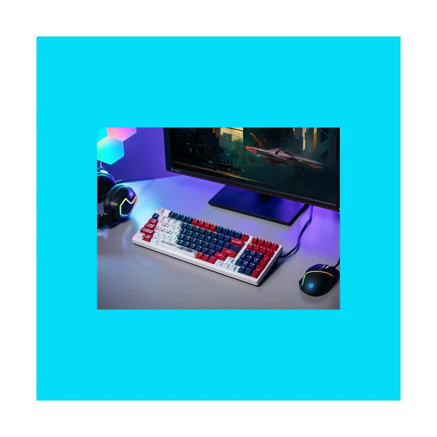 A4Tech 47390 Bloody S98 USB Navy