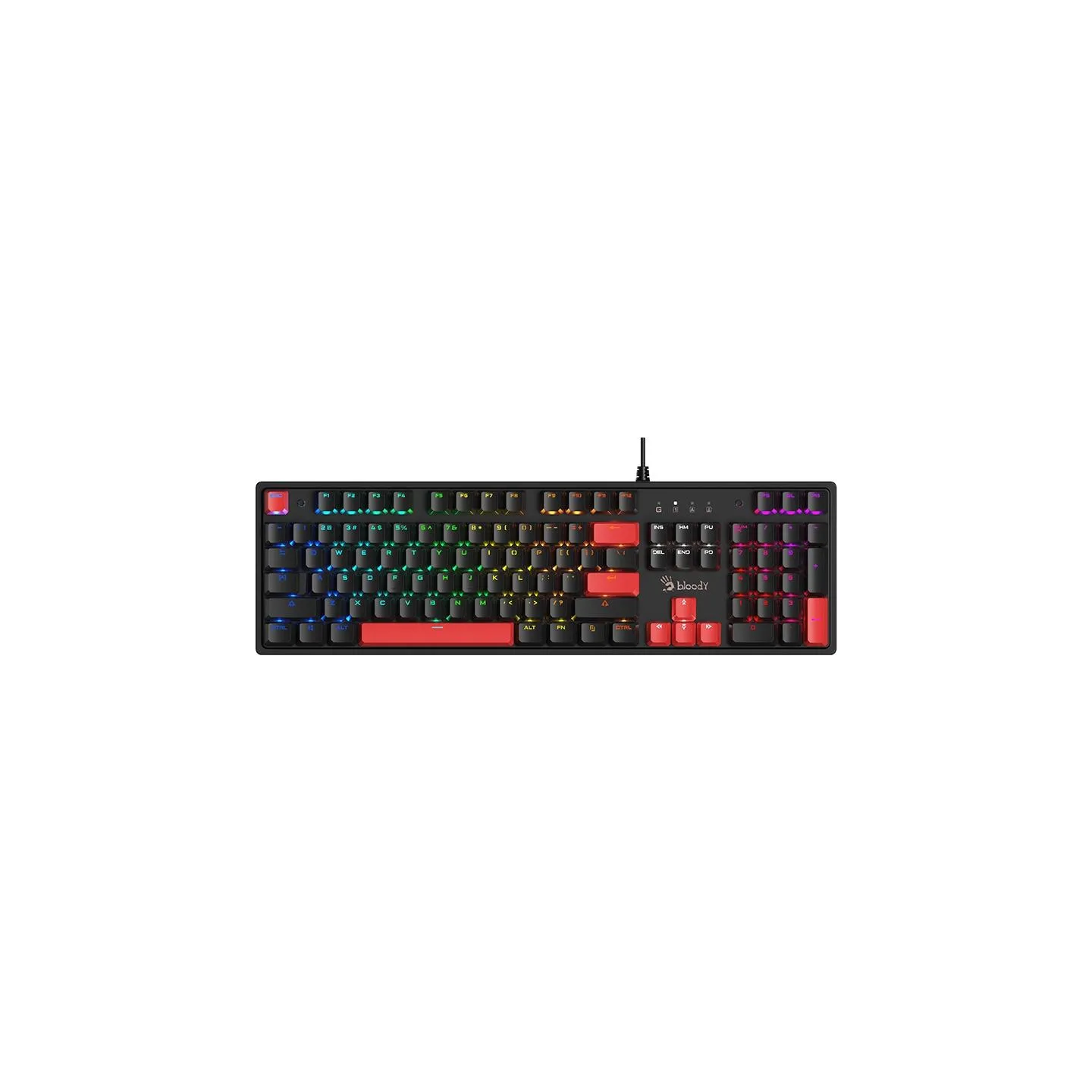 A4Tech 47737 Bloody S520N Fire Black (BLMS RED Plus Switch)