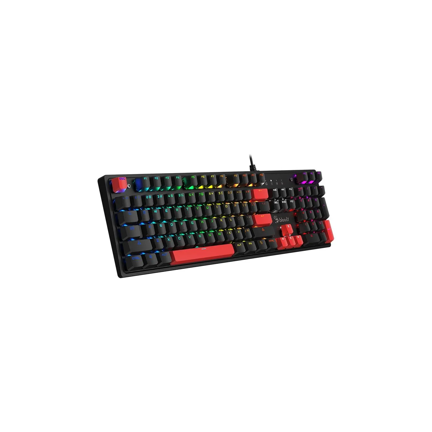 A4Tech 47737 Bloody S520N Fire Black (BLMS RED Plus Switch)