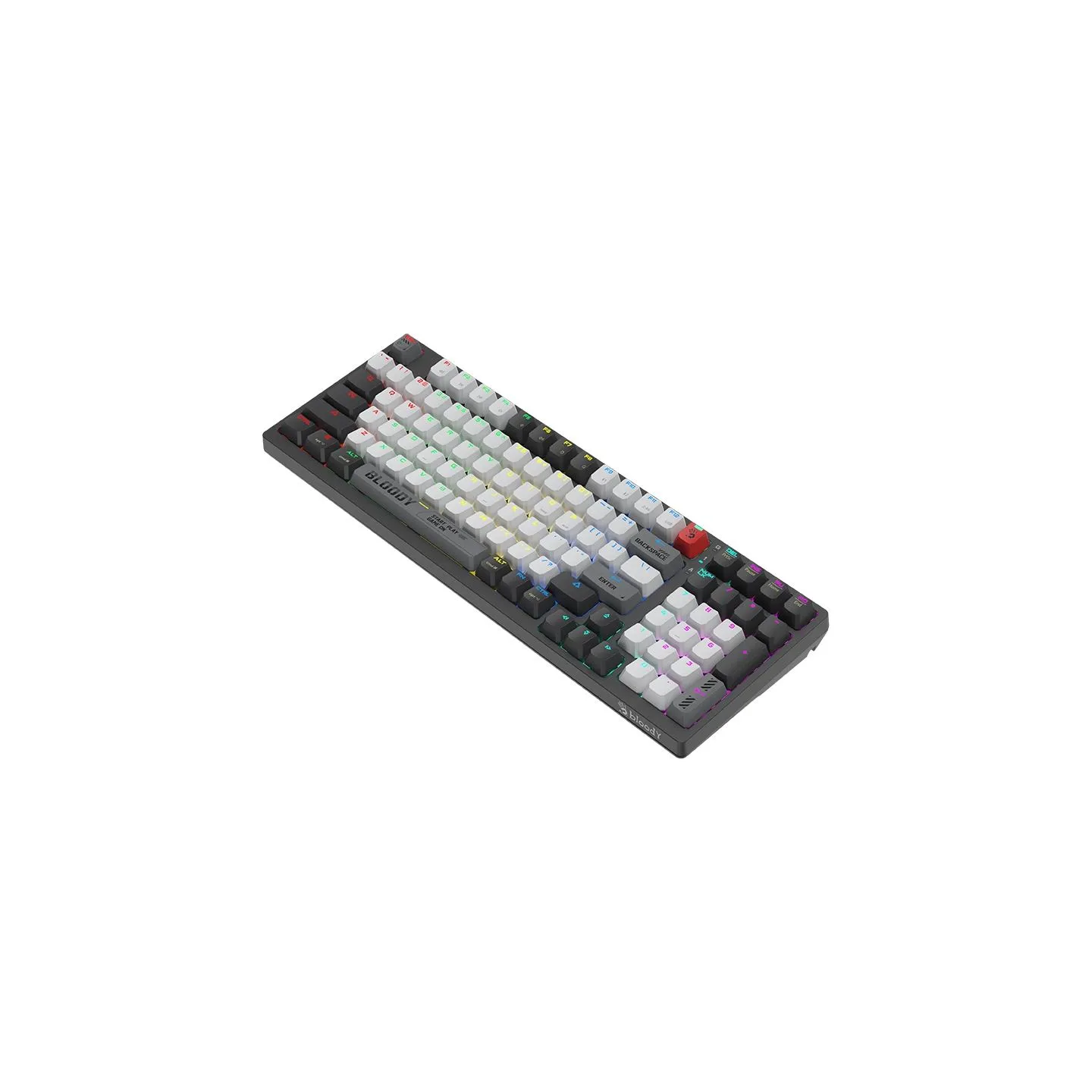 A4Tech 47735 Bloody WS98 Grey WRLS (BLMS RED Plus Switches)