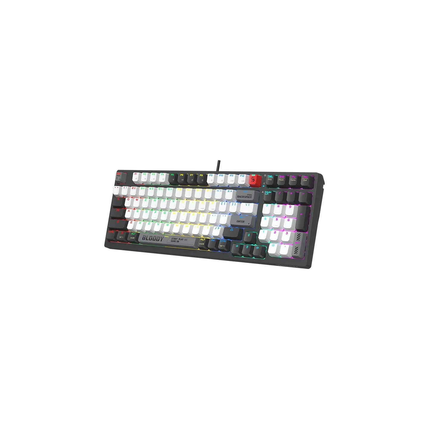 A4Tech 47735 Bloody WS98 Grey WRLS (BLMS RED Plus Switches)