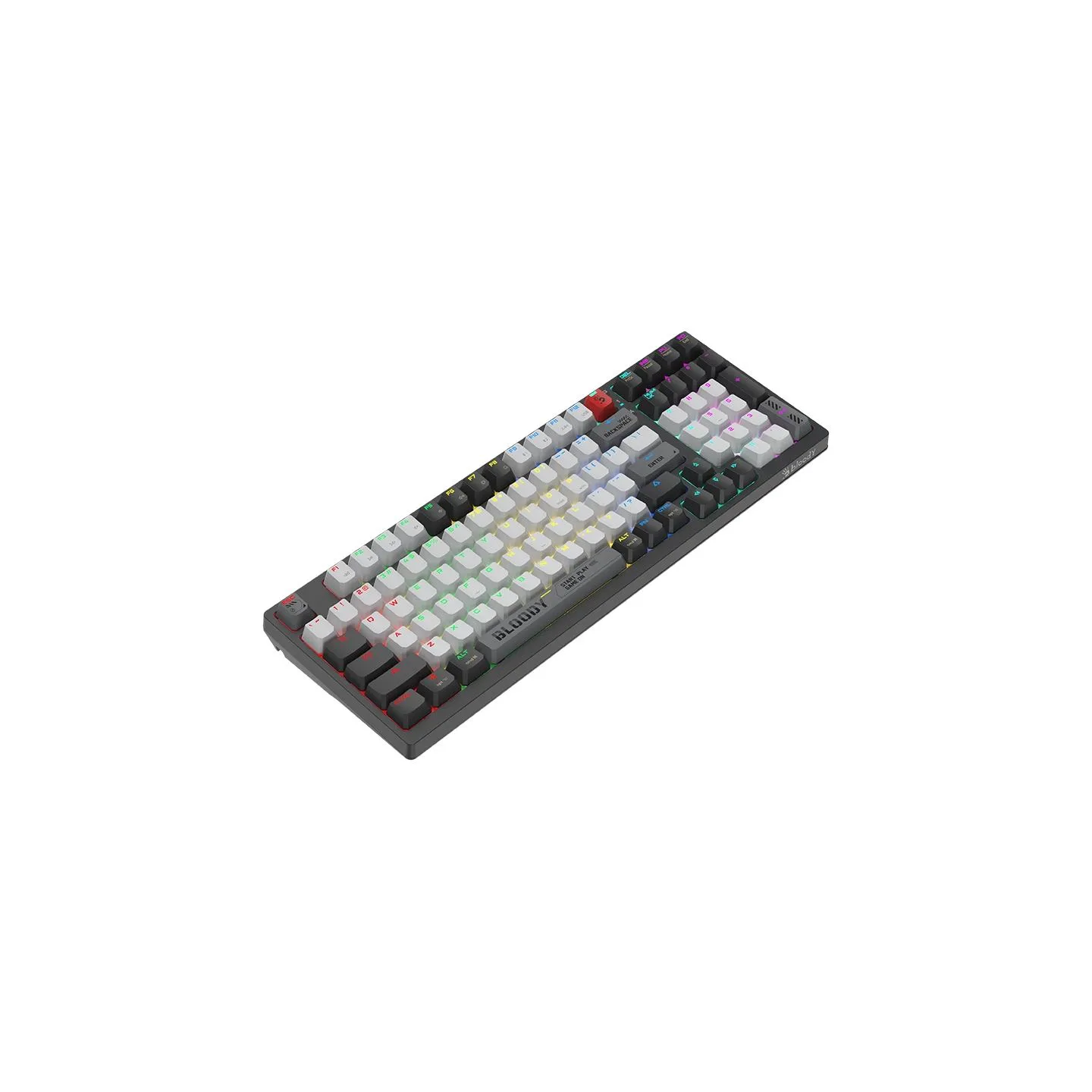 A4Tech 47735 Bloody WS98 Grey WRLS (BLMS RED Plus Switches)