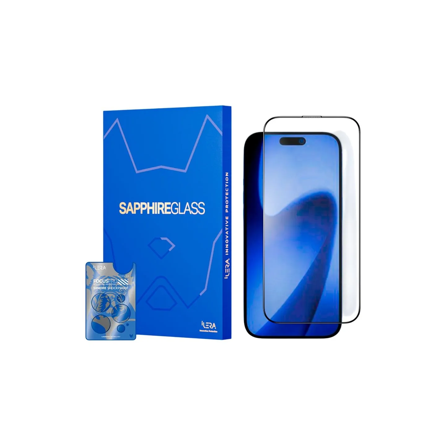 Ilera Sapphire Ultra Glass 2.0 for iPhone 17 Pro Max