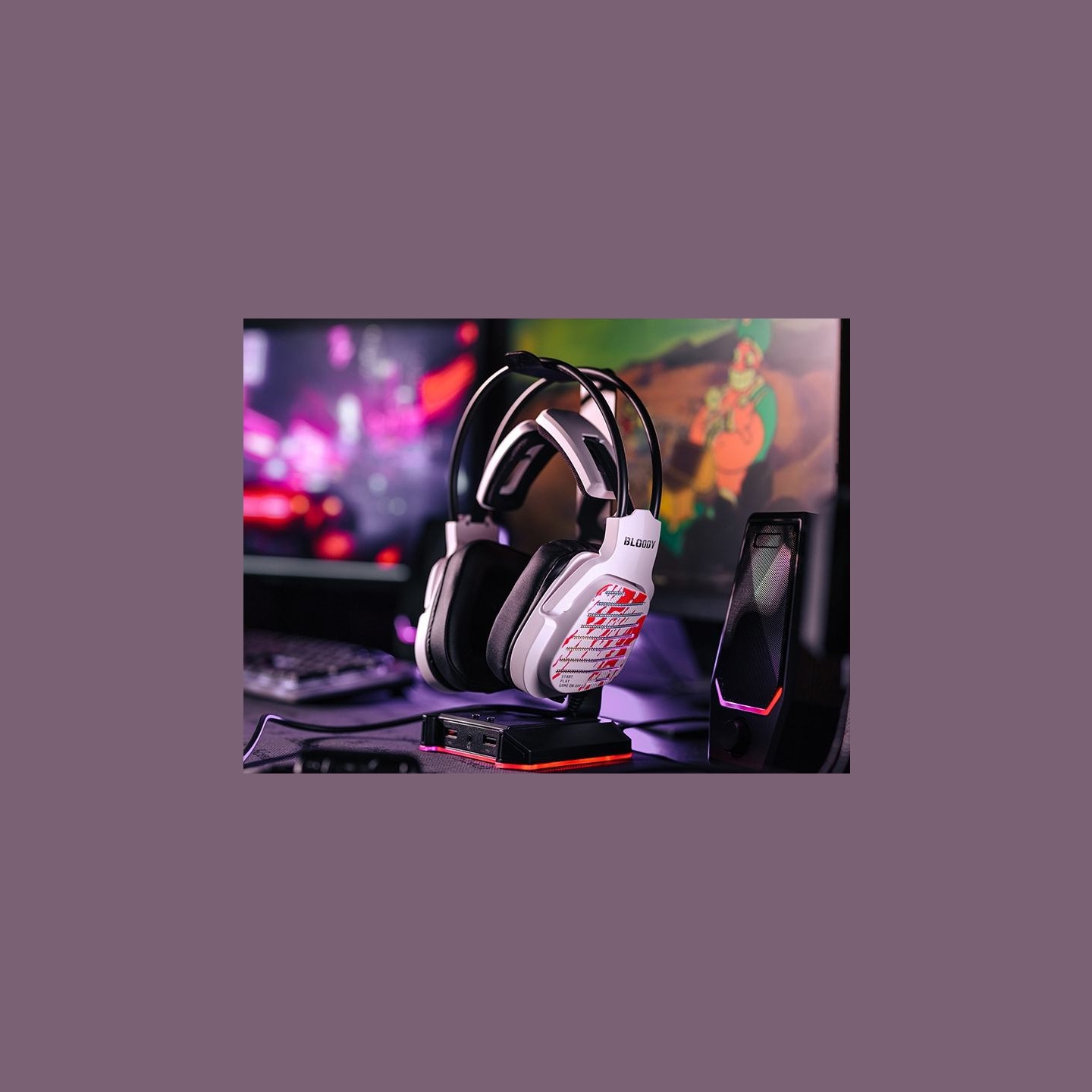 A4Tech 47749 Bloody G565 Energy White