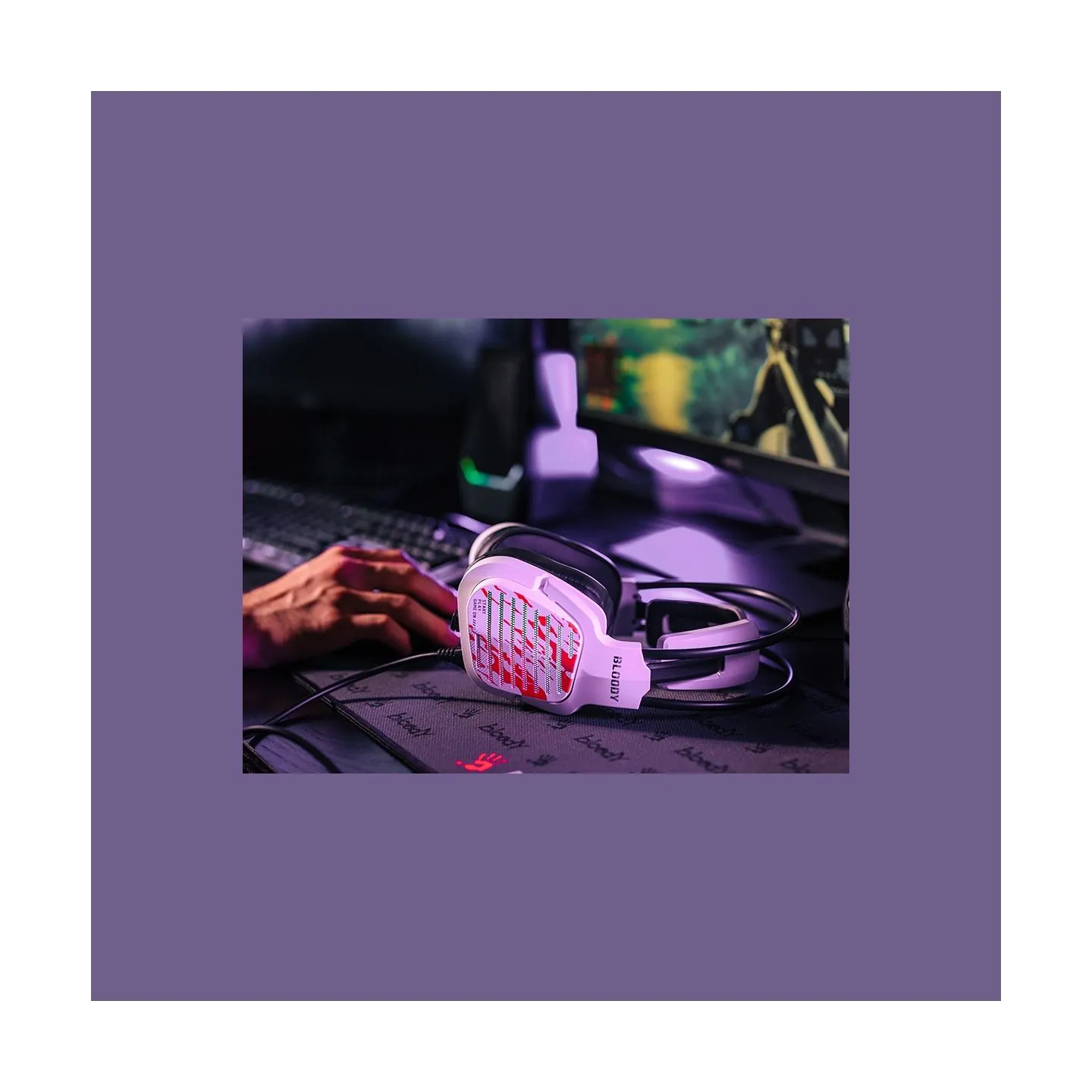 A4Tech 47749 Bloody G565 Energy White