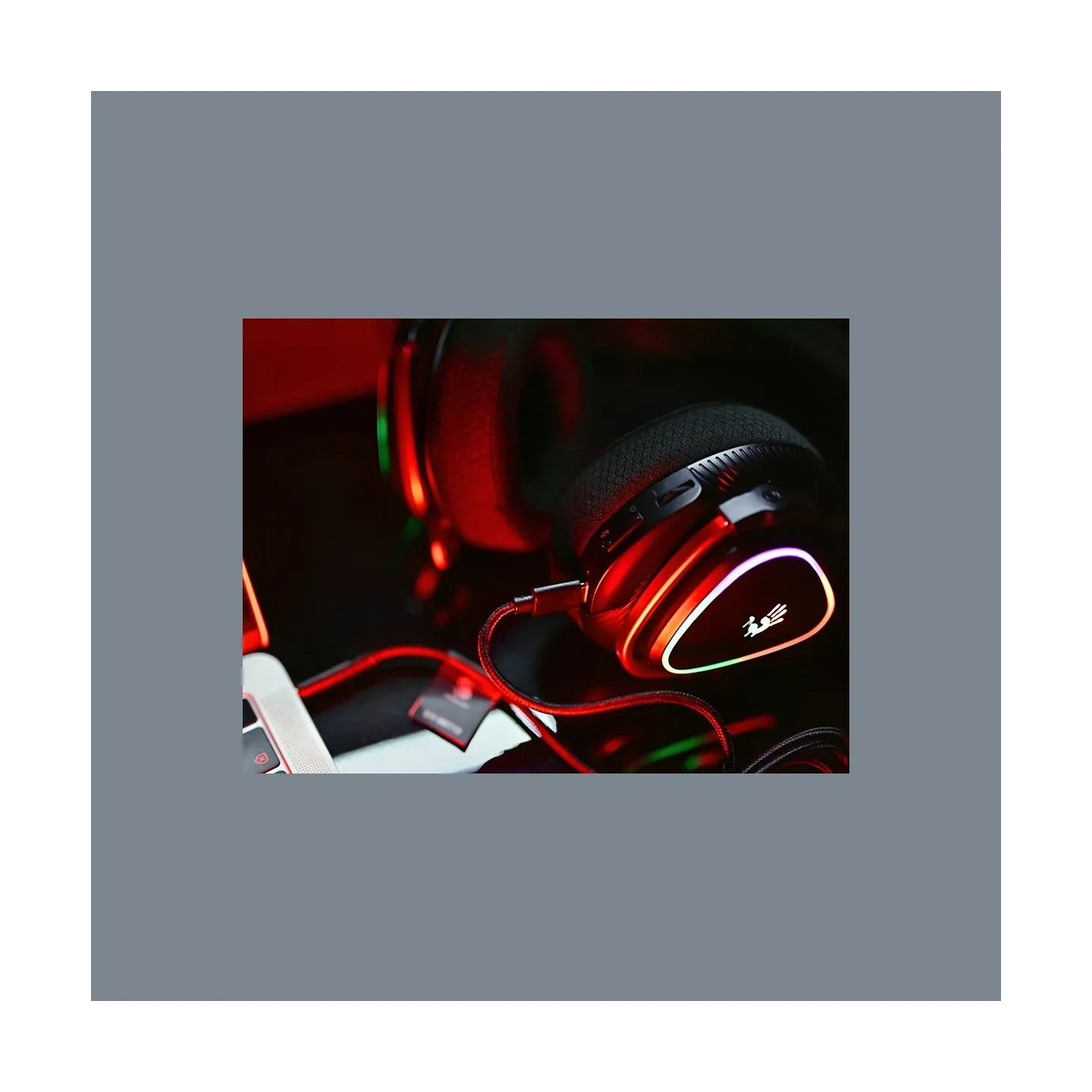 A4Tech 47751 Bloody MR710 RGB Gaming Wireless Headset, Black