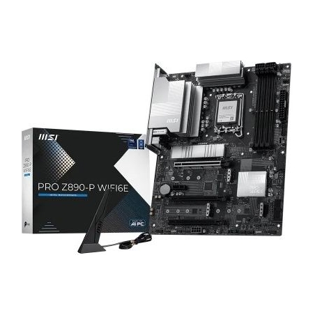 MSI Motherboard PRO Z890-P WIFI6E s1851 4DDR5 HDMI/DP ATX
