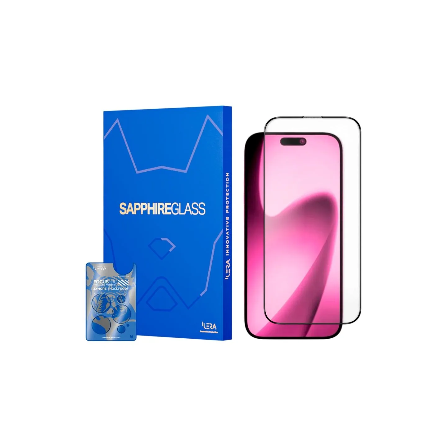Ilera Sapphire Ultra Glass 2.0 for iPhone 17 Air