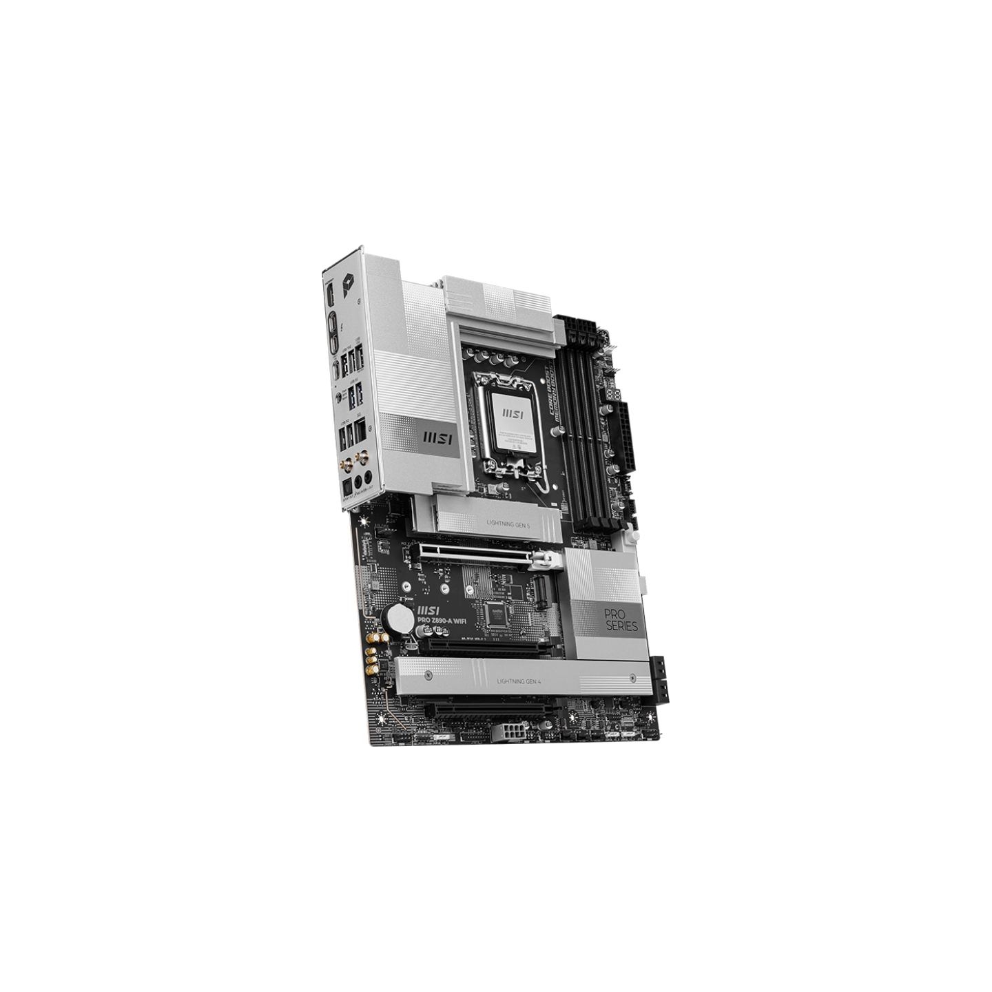 MSI PRO Z890-A WIFI | Processor family Intel | Processor socket LGA1851 | DDR5 UDIMM | Supported hard disk drive interfaces SATA