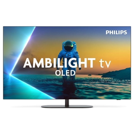 Philips OLED 4K Ambilight TV | 65OLED820/12 | 65 | Smart TV | Google TV | Grey