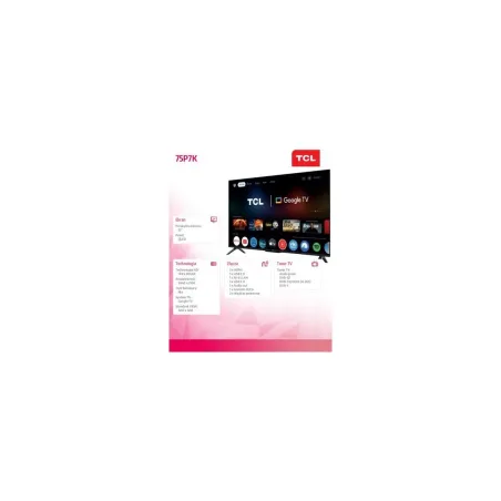 TCL 75-inch LED TV 75P7K