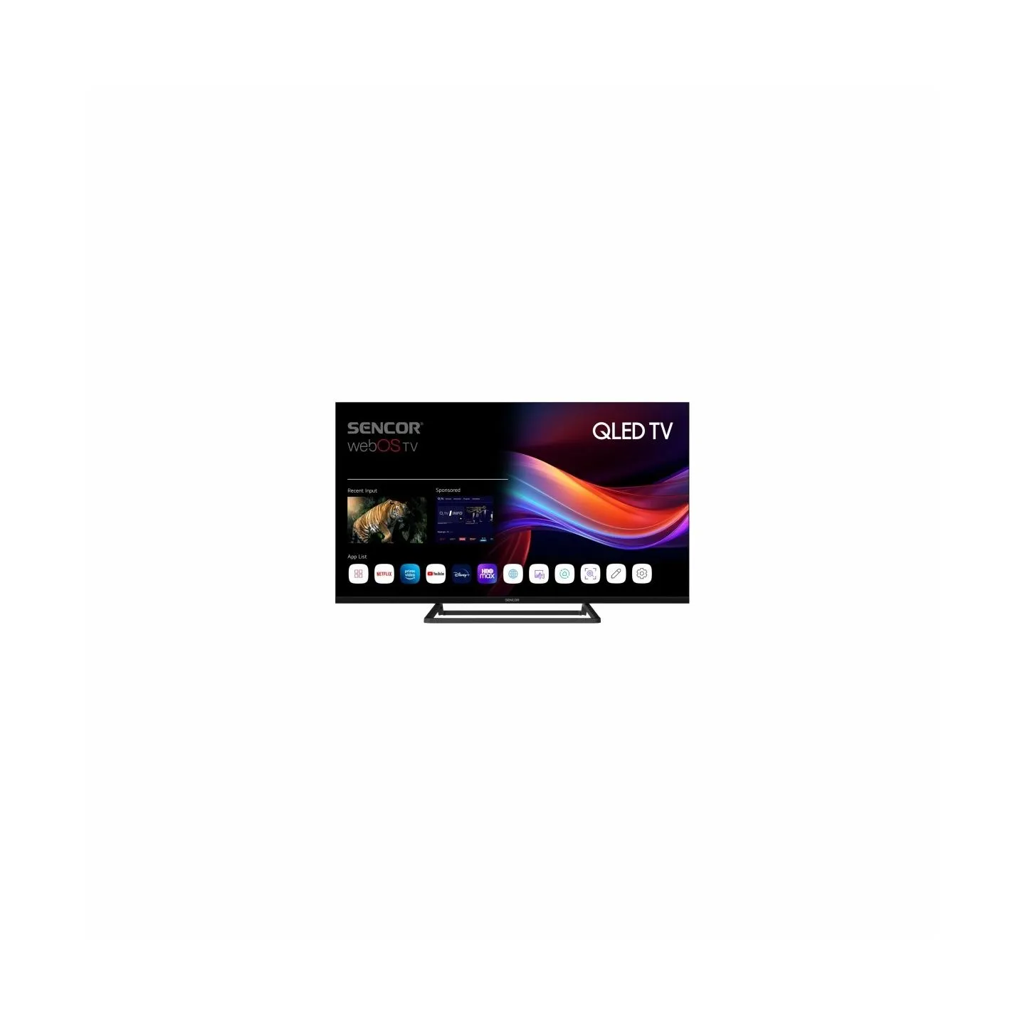 Sencor TV SLE 32QF860B Smart webOS QLED Full HD