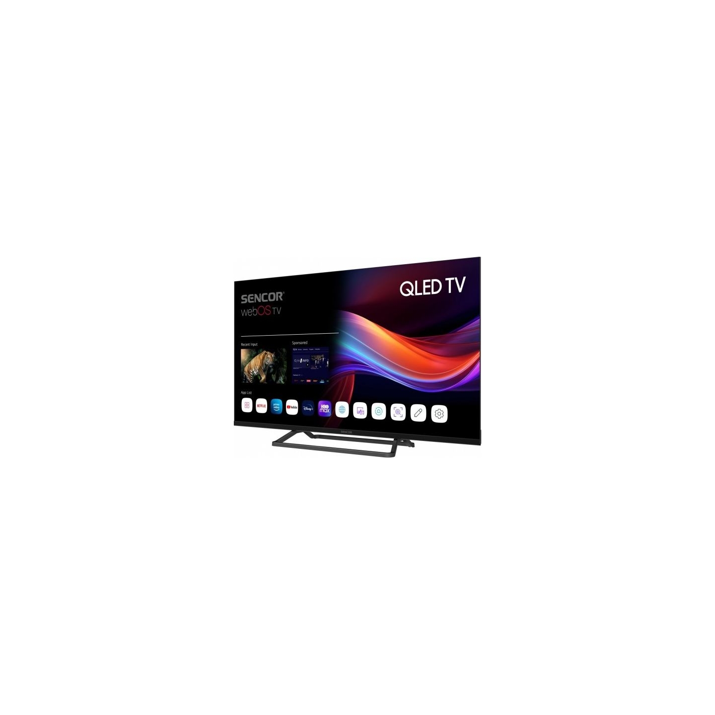 Sencor TV SLE 32QF860B Smart webOS QLED Full HD