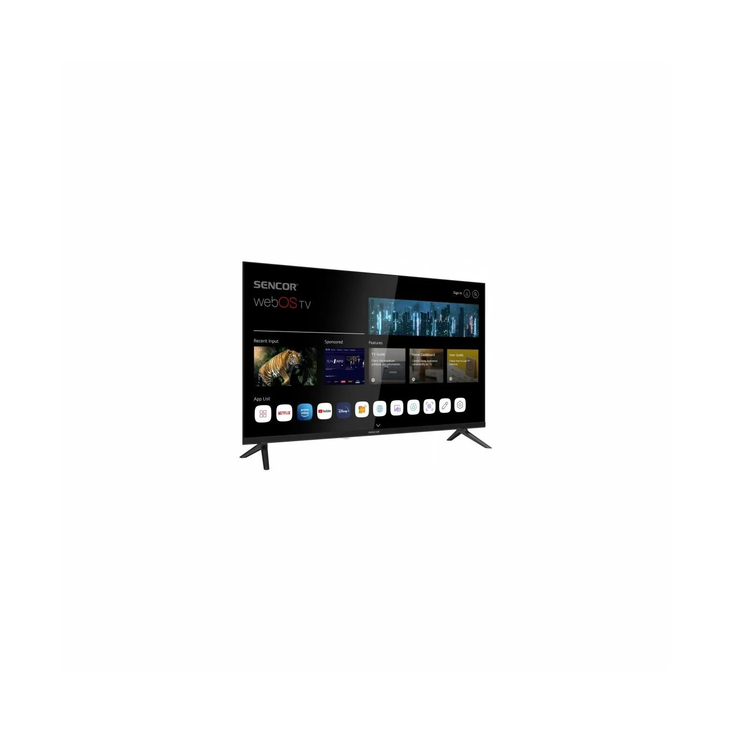 Sencor TV 32 inches Smart webOS LG SLE 32S803B DVB-T/T2/C/S/S2 BT5