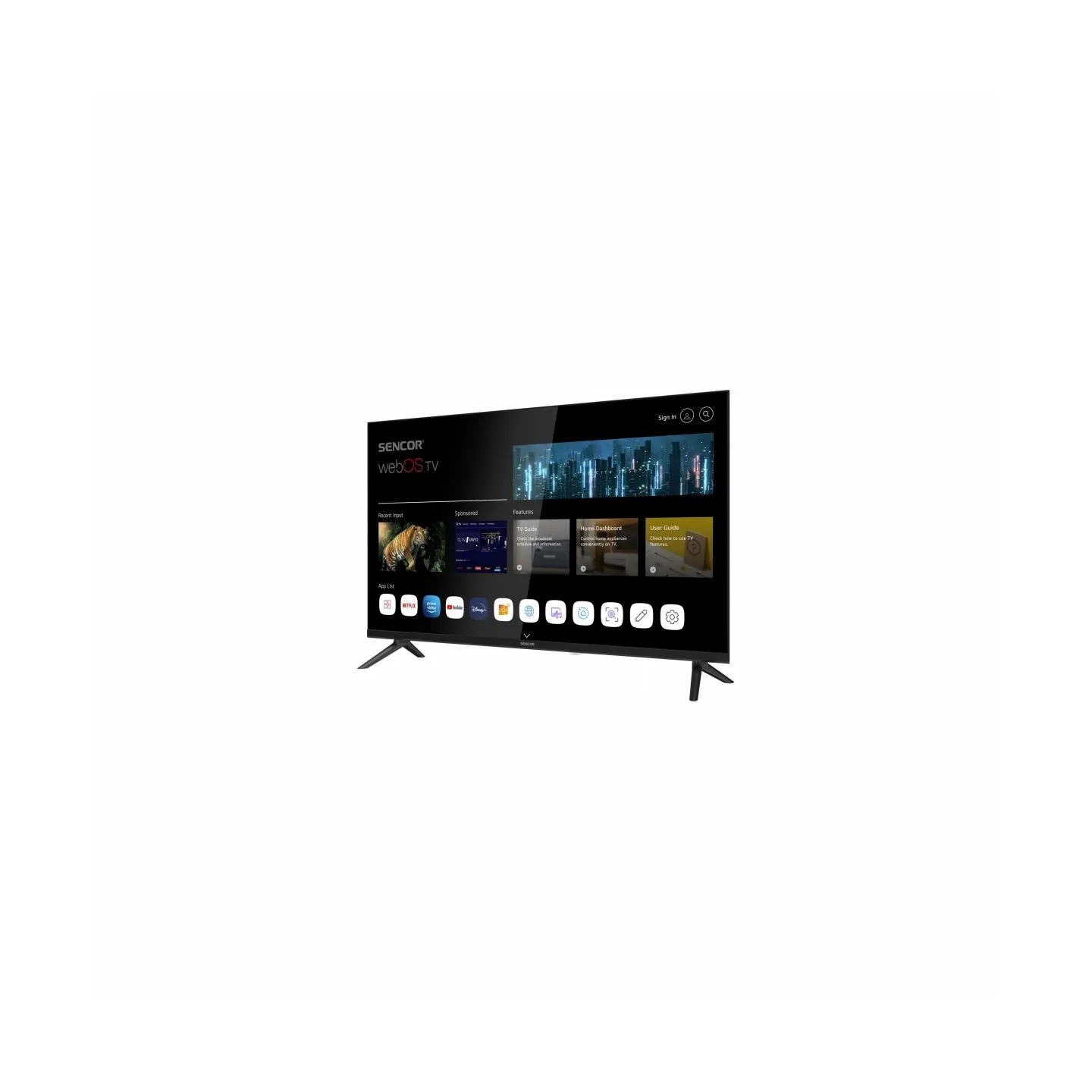 Sencor TV 32 inches Smart webOS LG SLE 32S803B DVB-T/T2/C/S/S2 BT5