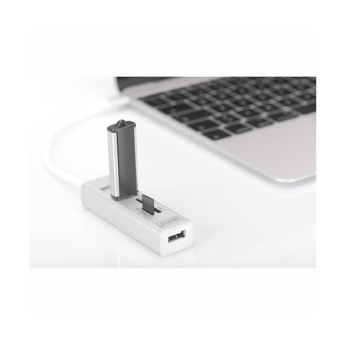 Digitus USB Type-C OTG 3-Port HUB and Card Reader | DA-70243