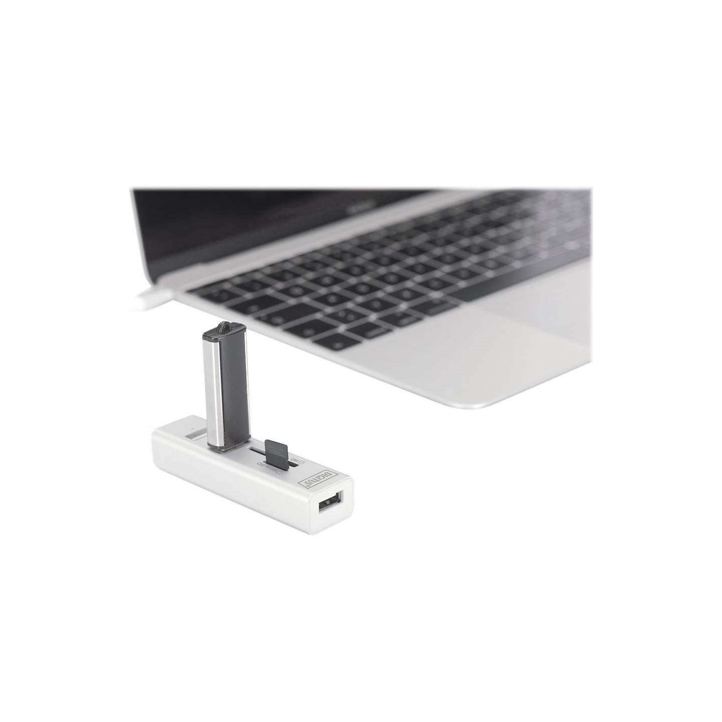 Digitus USB Type-C OTG 3-Port HUB and Card Reader | DA-70243