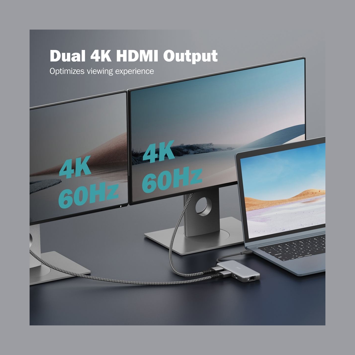 Digitus USB-C docking station, 8-port | DA-70915 | Ethernet LAN (RJ-45) ports 1 | HDMI ports quantity 2