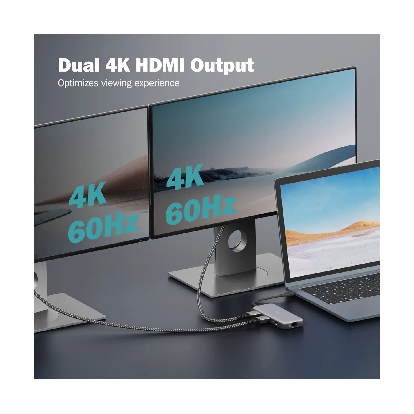 Digitus USB-C docking station, 8-port | DA-70915 | Ethernet LAN (RJ-45) ports 1 | HDMI ports quantity 2