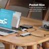 Digitus USB-C docking station, 8-port | DA-70915 | Ethernet LAN (RJ-45) ports 1 | HDMI ports quantity 2