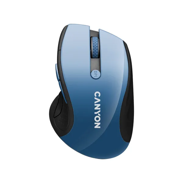Canyon mouse MW-01 BlueLED Wireless Blue Grey