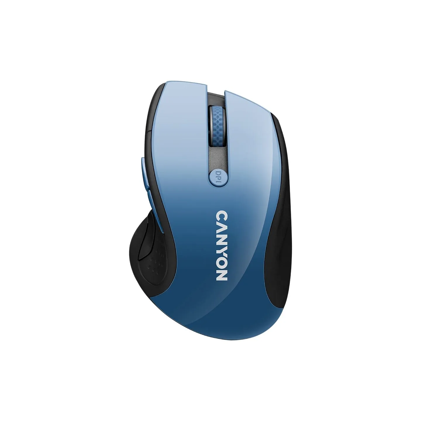 Canyon mouse MW-01 BlueLED Wireless Blue Grey