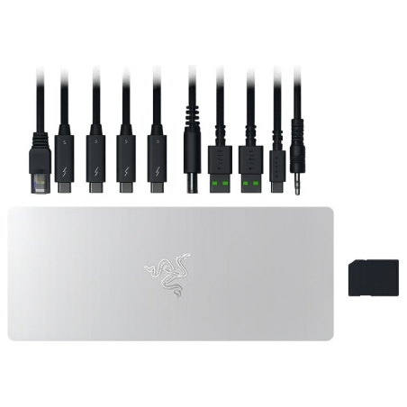 Razer Desktop RGB Dock for Multiple Devices and Displays | Thunderbolt 5 Dock