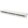 Digitus | Patch Panel | DN-91624S | Category: CAT 6; Ports: 24 x RJ45; Retention strength: 7.7 kg; Insertion force: 30N max | 48
