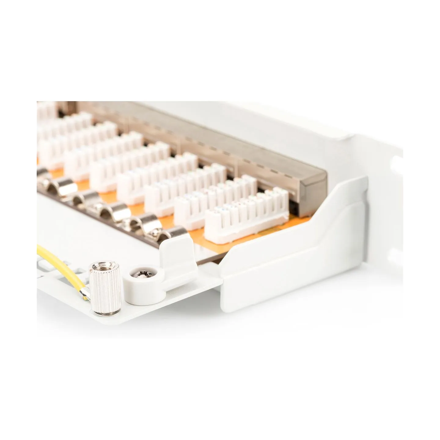 Digitus | Patch Panel | DN-91624S | Category: CAT 6; Ports: 24 x RJ45; Retention strength: 7.7 kg; Insertion force: 30N max | 48