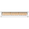 Digitus | Patch Panel | DN-91624S | Category: CAT 6; Ports: 24 x RJ45; Retention strength: 7.7 kg; Insertion force: 30N max | 48