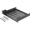 Digitus | 1U fixed shelf | DN-10-TRAY-2-B | Perfect for storage of components which are not 254 mm (10") suitable. Slim design w