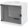 Digitus | 7U wall mounting cabinet | DN-19 07U-S-1 | Safety class rating IP20. Lockable safety-glass door. 200° door opening ang