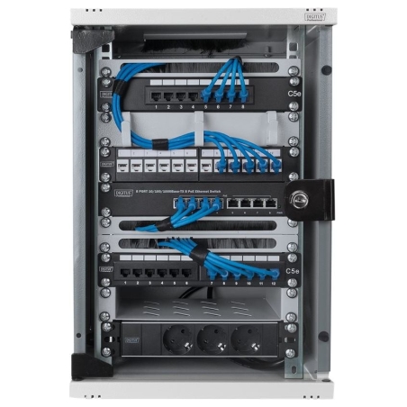 Digitus Wall-mounted housing 254 mm (10") | DN-10-09U | 31.2 x 30 cm | Grey